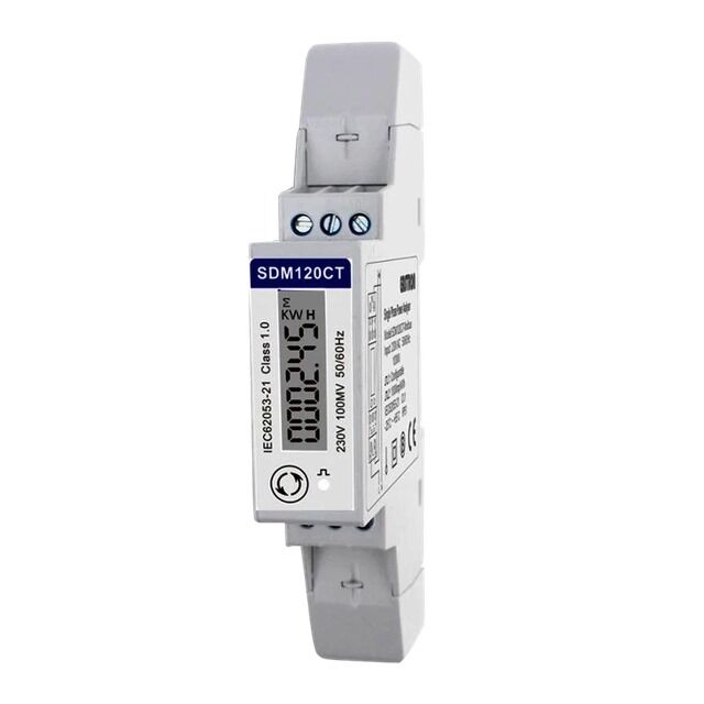 Eastron SDM120-CT Mono Faz Akıllı Sayaç (CT'li)