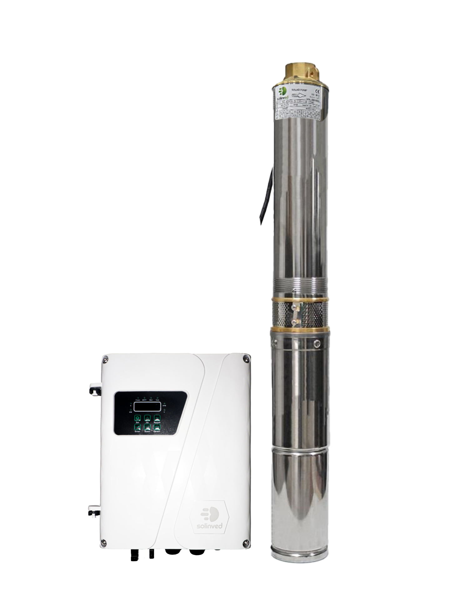 AC-DC Pompa 4 İnç 2200 Watt 9,5 Ton HMAX: 125 mt Outlet: 2